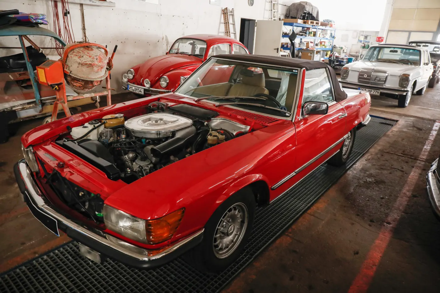 Mercedes-Benz SL R107, Restaurierung